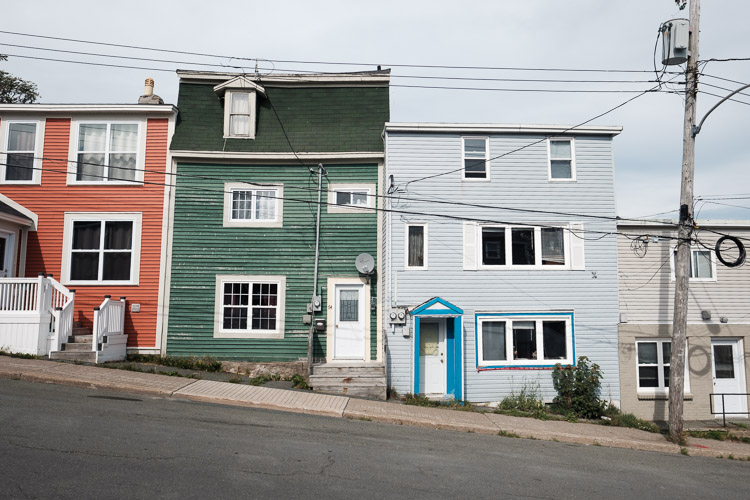 Jellybean houses of St John's, Newfoundland