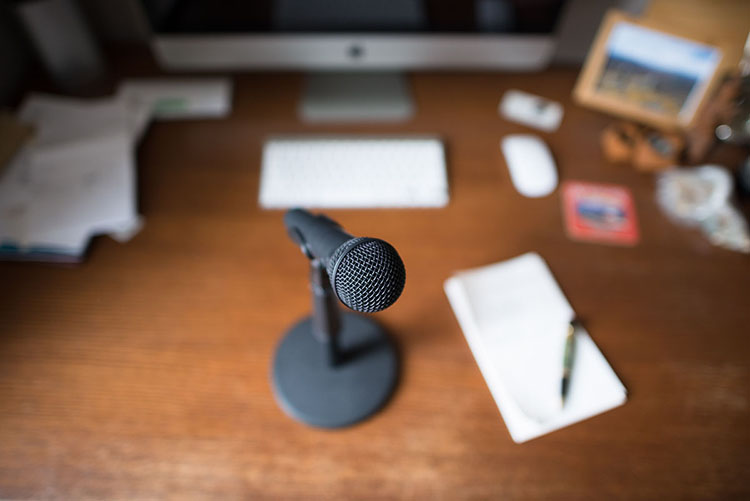 Often tucked away in a box this microphone is now a staple on my desk with my commitment to record and release a new audio podcast for Contemplative Creative every two weeks.