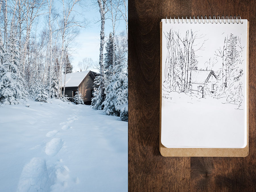 Fresh air and fresh tracks. There’s nothing quite like going to sleep in a storm and waking up to a pristine blanket of snow.