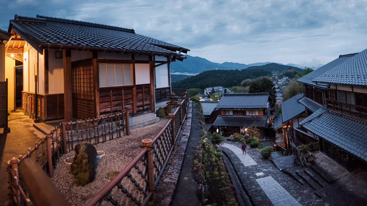 In the valleys between mountain passes on these major routes, post towns arose to offer travellers food and rest. Over eight days I hiked between these remote mountain towns - being and writing…following in the footsteps of Basho (a 17th-century Japanese haiku master and Zen student I have long studied myself).